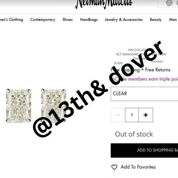 4ct Radiant Cut Earrings - Picture 12 of 12